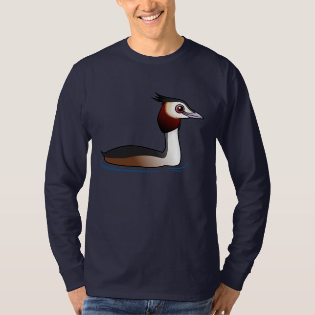 Great Crested Grebe T-Shirt (Front)