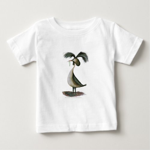great crested grebe wild bird tony fernandes baby T_Shirt