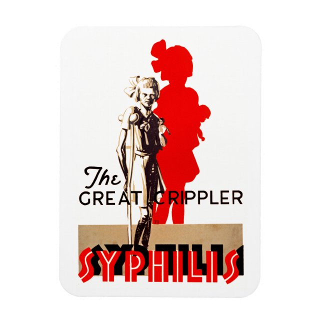 Great Crippler ~ Syphilis Magnet (Vertical)