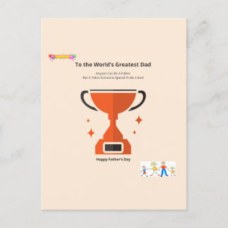 Great Daddy Postcard