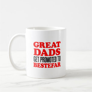 Great Dads Promoted To Bestefar Norwegian Mug