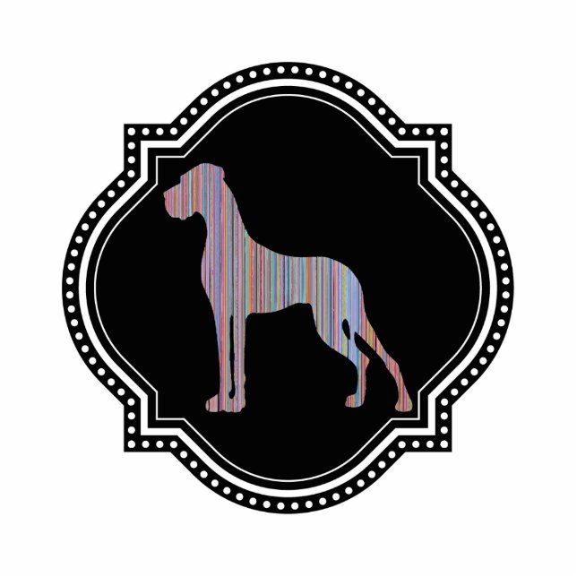 Great Dane 3d Magnet (Front)