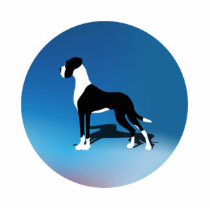 Great Dane 3d ornament