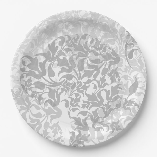 Great Dane Abstract Paper Plates (Front)