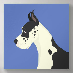 Great Dane Acrylic Photo Tile