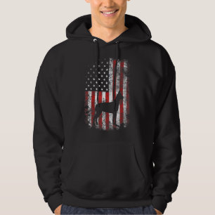 Great Dane American Flag 4th Of July Usa Patriotic Hoodie