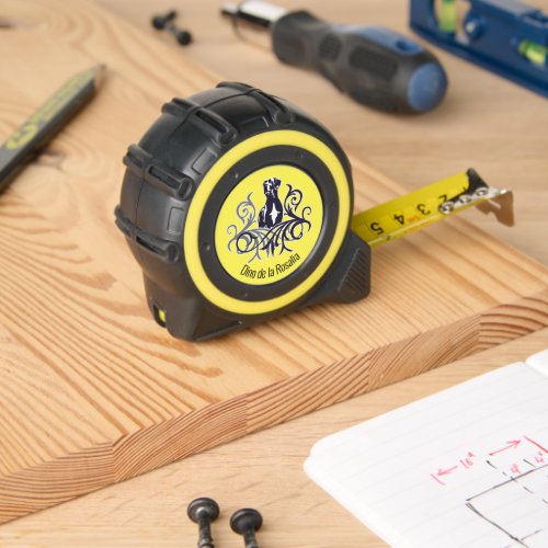 Great Dane and personalized text Tape Measure