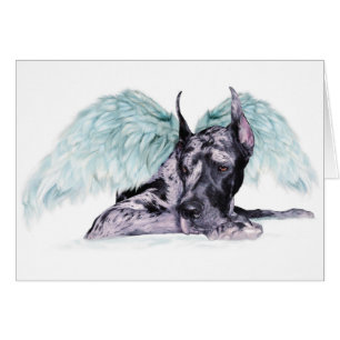 Great Dane Angel Merle Cards