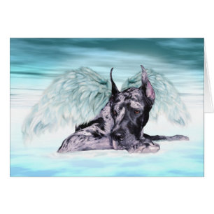Great Dane Angel Merle Cards
