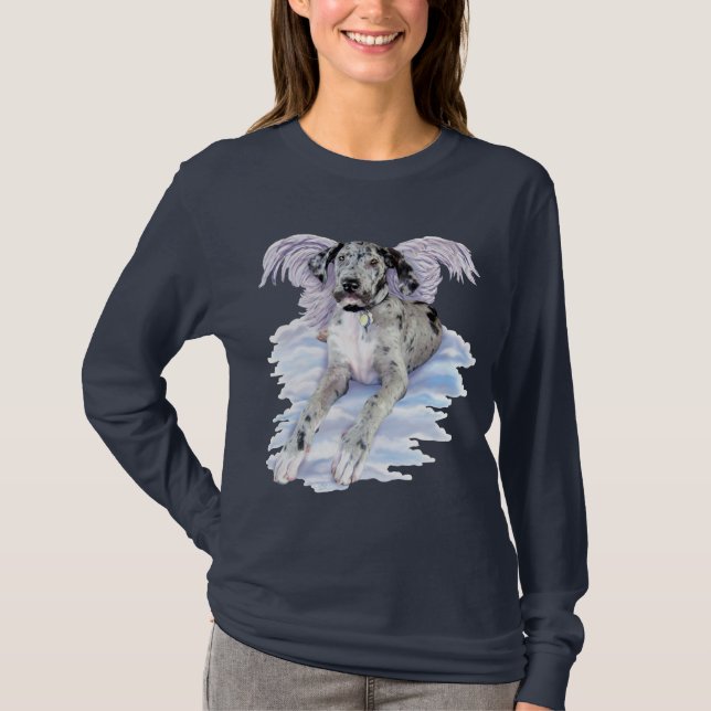 Great Dane Angel Merle UC T-Shirt (Front)
