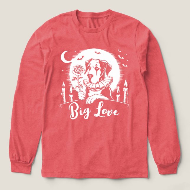 Great Dane "BIG LOVE" Tri-Blend Shirt (Design Front)