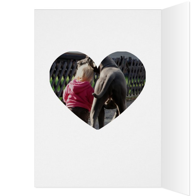 Great Dane Birthday   Cards (Inside (Left))