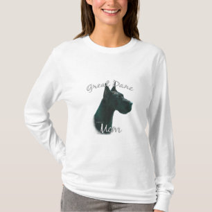 Great Dane (blk) Mom 2 T-Shirt