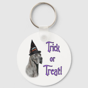 Great Dane (blue) Trick Keychain