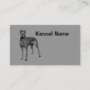 Great Dane Breeder Business Card