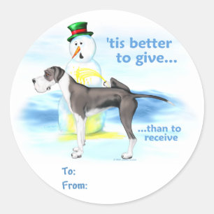 Great Dane BTG Mantle UC Gift Tags