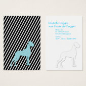 Great Dane Business Cards (Front & Back)
