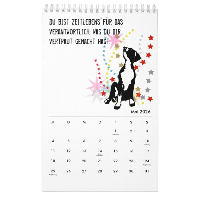 Great Dane Calendar Quotes (May 2026)