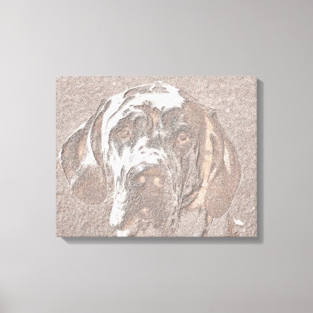 GREAT DANE CANVAS PRINT (Front)
