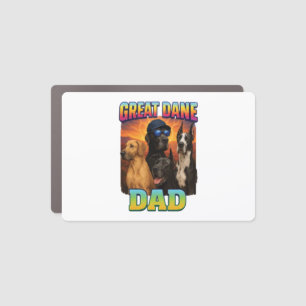 Great Dane Car Magnet