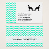 Great Dane CArds (Front & Back)