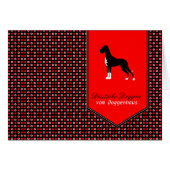 Great Dane Cards (Front Horizontal)