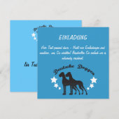 Great Dane Cards German language (Front/Back)
