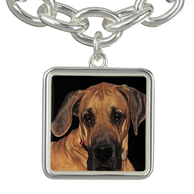 Great Dane Charm Bracelet (Design)