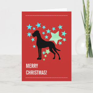 Great Dane Christmas Card