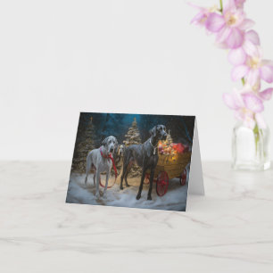Great Dane Christmas Card