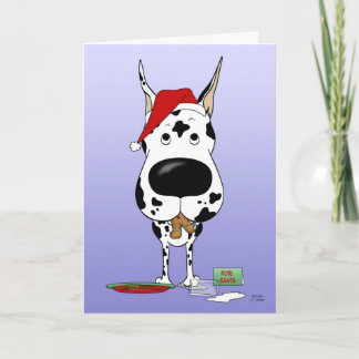 Great Dane Christmas Holiday Card
