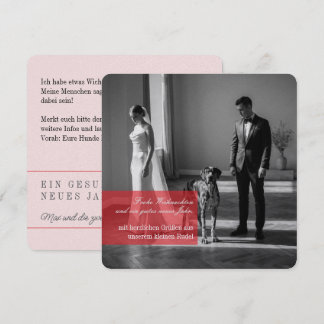 Great Dane Christmas Holiday Card