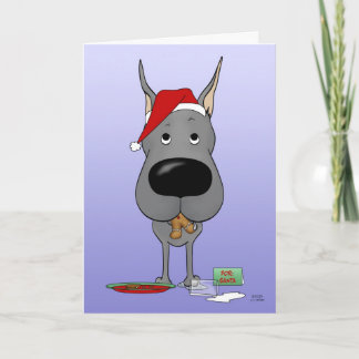 Great Dane Christmas Holiday Card