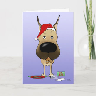 Great Dane Christmas Holiday Card