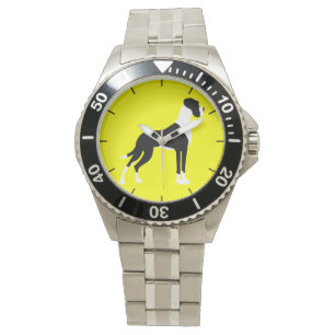Great Dane Clock Watch