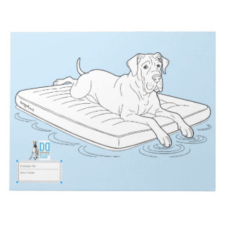 Great Dane coloring contest fun  Notepad