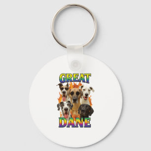 Great Dane Copy Keychain