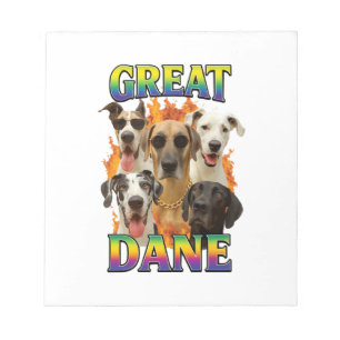 Great Dane Copy Notepad
