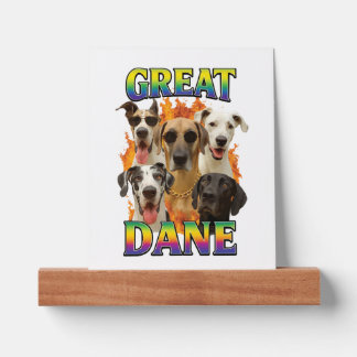 Great Dane Copy Picture Ledge
