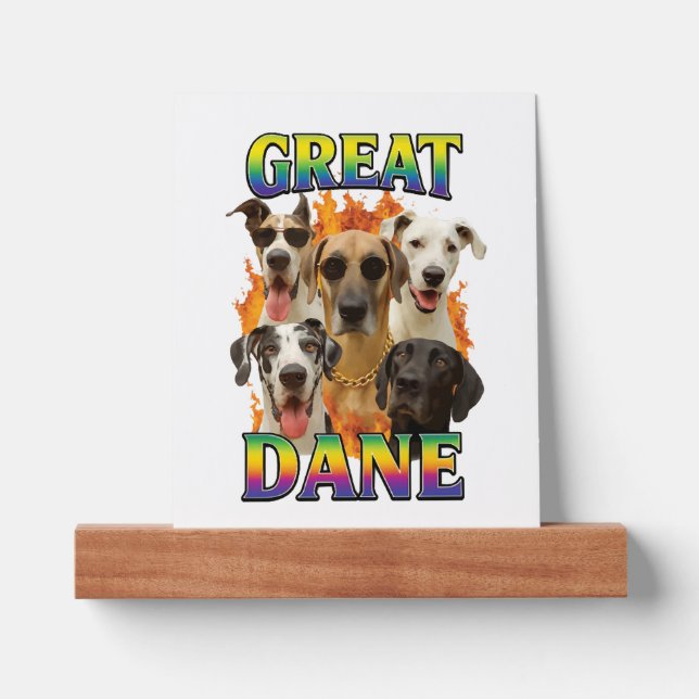 Great Dane Copy Picture Ledge (Front)
