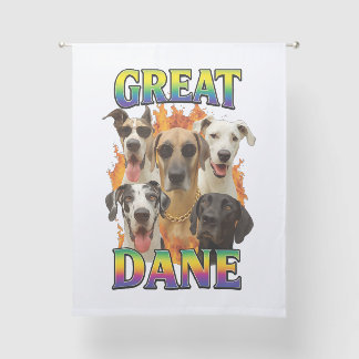Great Dane Copy Sheer Curtains
