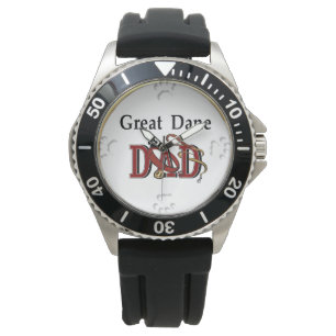 Great Dane Dad Gifts Watch