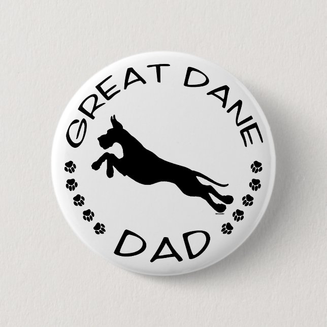 Great Dane Dad Jumper Button (Front)