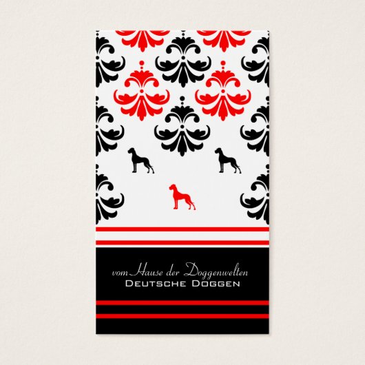 Great Dane Damast (Front)