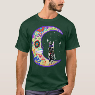Great Dane Day of the Dead Skeleton  T-Shirt