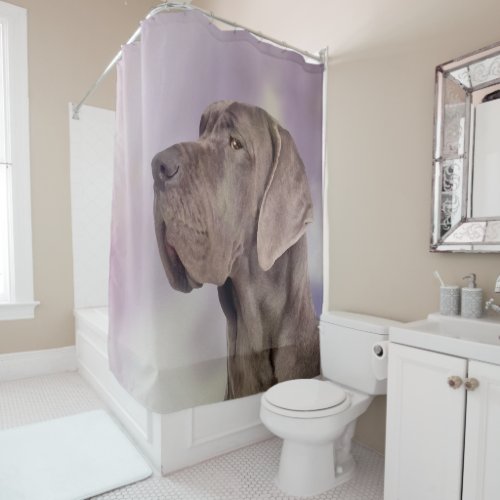 Great Dane  _Deutsche Dogge Shower Curtain