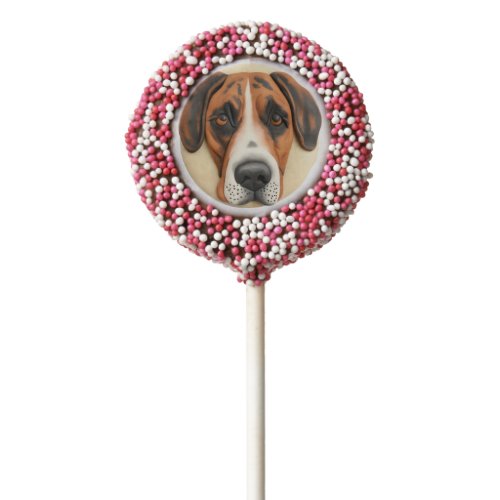 Great Dane Dog 3D Inspired Chocolate Covered Oreo Pop