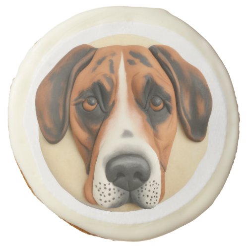 Great Dane Dog 3D Inspired Sugar Cookie