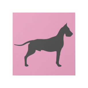 GREAT DANE DOG ART GALLERY WRAP 12X12