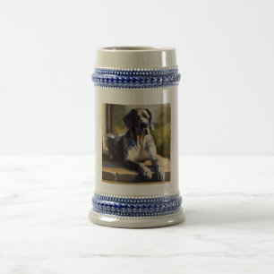 Great Dane Dog Beer Stein